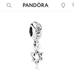 Pandora Star of David Dangle Charm